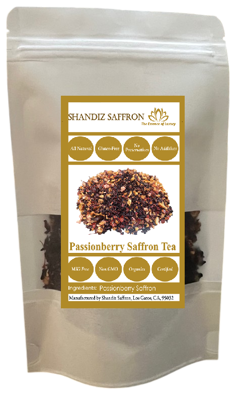 Shandiz Saffron Passion Berry Saffron Fruit Tea