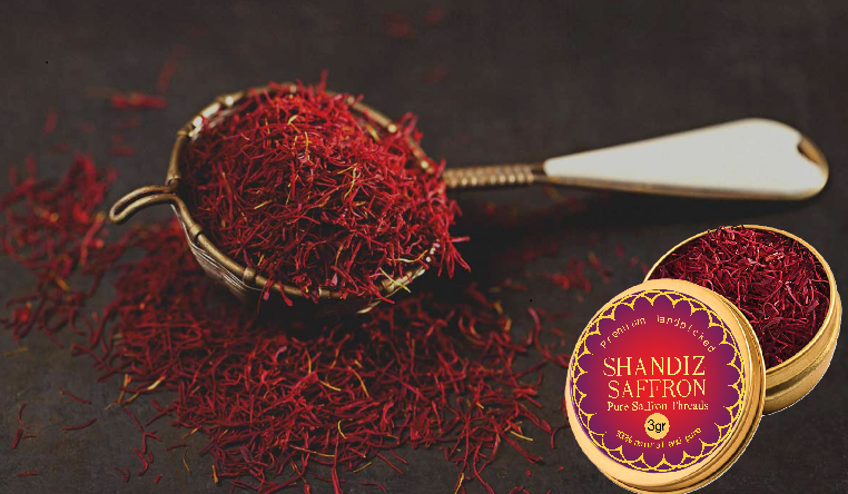 Shandiz Saffron, Pure Super Negin, All Red Saffron Threads, No Preservative, Non-GMO Verified, Saffron Spice use on Rice, Risotto, Tea’s, Pollo, Salmon, and Desserts, and used on all Culinary