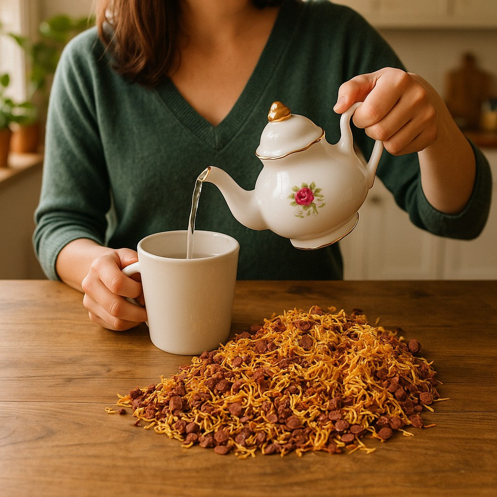 Shandiz Saffron Cinnamon Saffron Apricot Tea