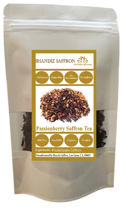 Shandiz Saffron Passion Berry Saffron Fruit Tea
